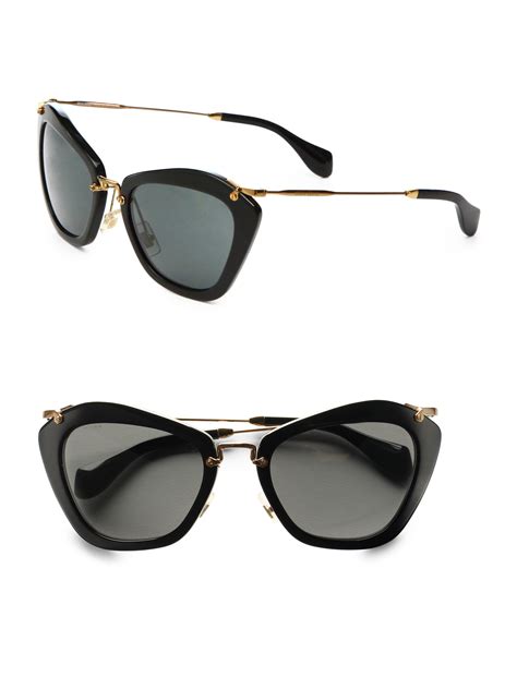 miu miu noir sunglasses